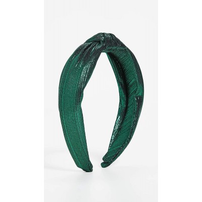 Headbands Women's Electric Sasha Headband- Emerald- Green- Metallic- One Size - CK18A694NMH $32.41