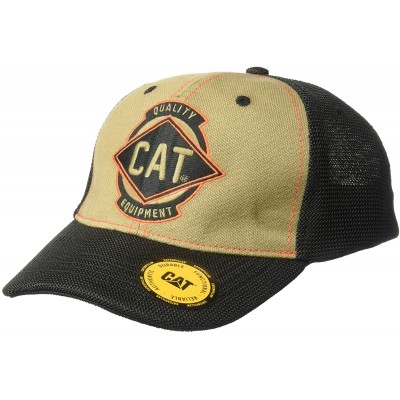 Baseball Caps Men's Power Mesh Stretch Cap - Bronze - CK18O4DLMNM $21.00