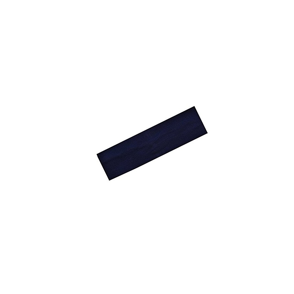 Headbands 2'' Navy Blue Soft & Stretchy Headband - Navy Blue - CD11S9J19D3 $11.34