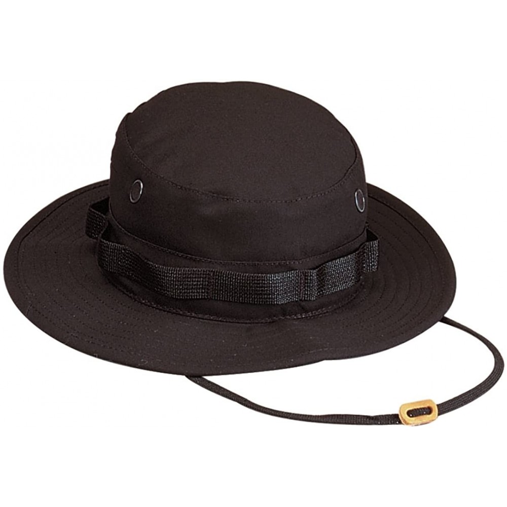 Sun Hats Black Boonie Hat R/S - CB114SNH9SN $12.35
