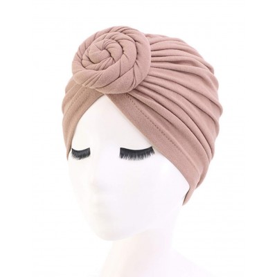 Skullies & Beanies Chemo Hair Wrap for Women Cancer Patient Hair Loss Fashion Breathable Headwrap Brown - Turban Headwrap Kno...