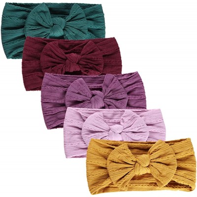 Headbands Headbands Classic Headwrap Stretchy Children - Multicolor-at05 - CR18LW8HEMC $13.77