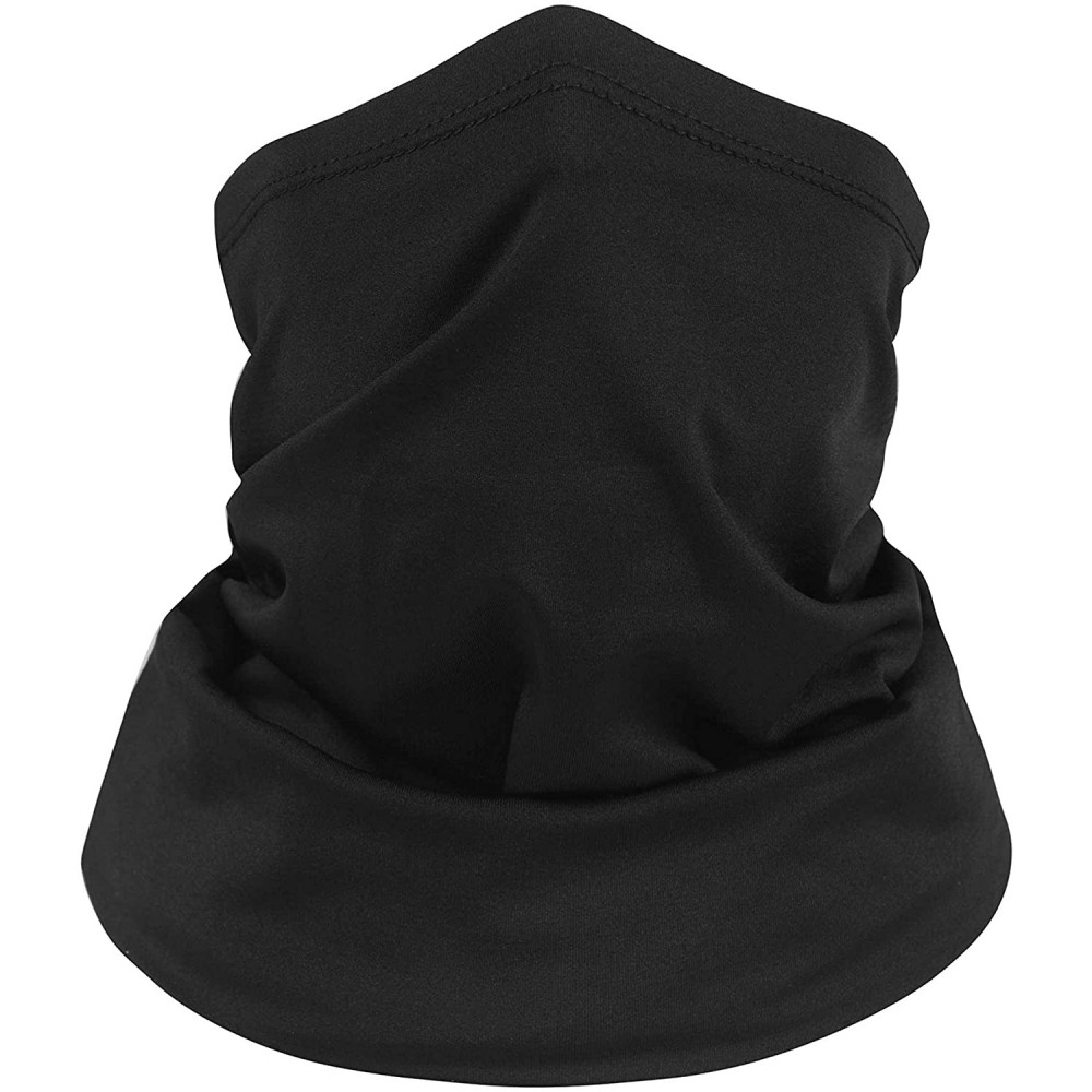 Balaclavas Multifunctional Face Mask Anti Dust Wind UV Sun Neck Headwear Motorcycle for Women Men Face Scarf Bandana - Black ...