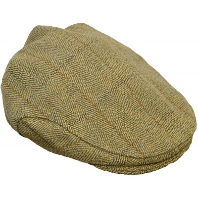 Newsboy Caps Men's Ladies Derby Tweed Flat Cap Hunting Shooting Countrywear Hat - Multicolor - C811RBHRLM7 $25.04