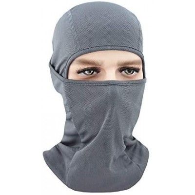 Balaclavas Balaclava Adjustable Protection Motorcycle - Gray - CU18KXM2XWK $8.88