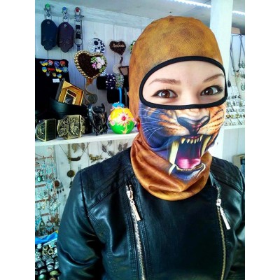 Balaclavas 3D Animal Funny Balaclava Face Mask Cycling Motorcycle Skiing Snowboarding Music Festivals Halloween - Bnb-03 - CI...