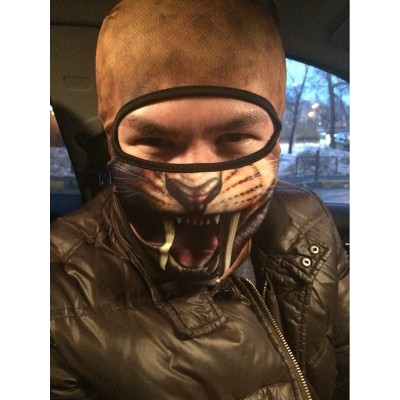 Balaclavas 3D Animal Funny Balaclava Face Mask Cycling Motorcycle Skiing Snowboarding Music Festivals Halloween - Bnb-03 - CI...