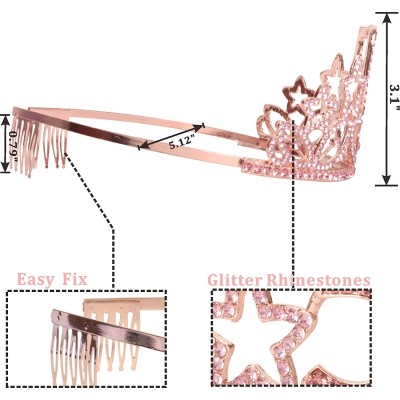 Headbands Birthday Supplies Fabulous Glitter Crystal - CF18AGMS5NH $12.71