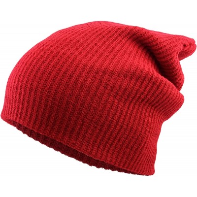 Skullies & Beanies Comfortable Soft Slouchy Beanie Collection Winter Ski Baggy Hat Unisex Various Styles - C411OC06VXV $12.53