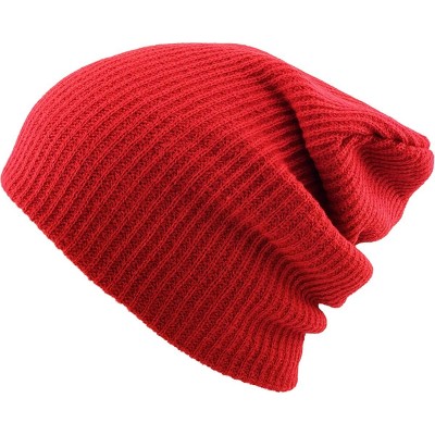 Skullies & Beanies Comfortable Soft Slouchy Beanie Collection Winter Ski Baggy Hat Unisex Various Styles - C411OC06VXV $12.53