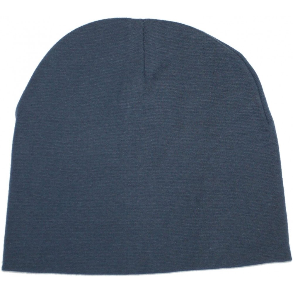 Skullies & Beanies Timeless Classic Skull Cap - Blue - CA1240X4B59 $9.98