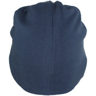 Skullies & Beanies Timeless Classic Skull Cap - Blue - CA1240X4B59 $9.98