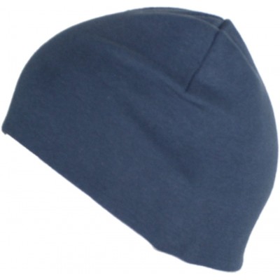 Skullies & Beanies Timeless Classic Skull Cap - Blue - CA1240X4B59 $9.98