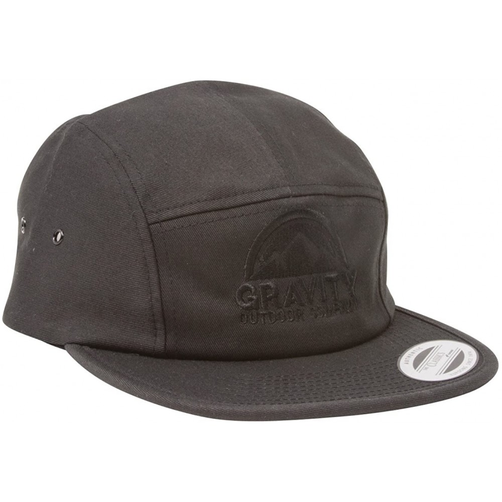 Sun Hats 5 Panel Hat - Blackout - CA1898QMKE3 $17.25