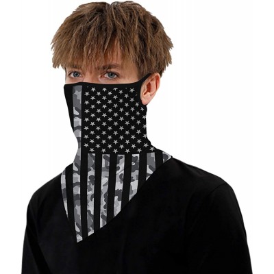 Balaclavas Face Bandana Neck Gaiters Balaclava for Dust Wind Motorcycle - National Flag-black-a - CR198CU8XMZ $10.62