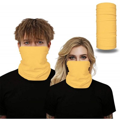 Balaclavas 5 Pack Unisex Sun UV Protection Anti Dust Neck Gaiter Mask Face Cover Bandana - 6 Pack-i - CF199OD0INA $28.41