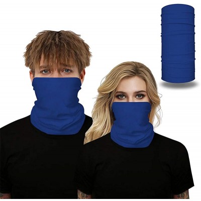 Balaclavas 5 Pack Unisex Sun UV Protection Anti Dust Neck Gaiter Mask Face Cover Bandana - 6 Pack-i - CF199OD0INA $28.41