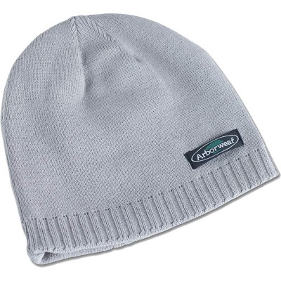 Skullies & Beanies Men's 808285 Cotton Beanie - Light Grey - CT12GL3I44Z $29.55