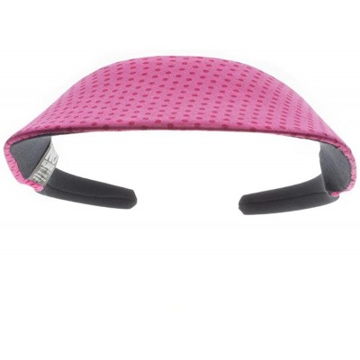 Visors Original Size Print Sport Sun Visor - White Dot on Pomagranate - CS12E3BEVC1 $13.25