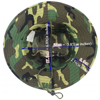 Sun Hats Outdoor Camouflage Hat/Boonie/Fisherman Hat - Lv Se - C512H7WRB8J $8.91