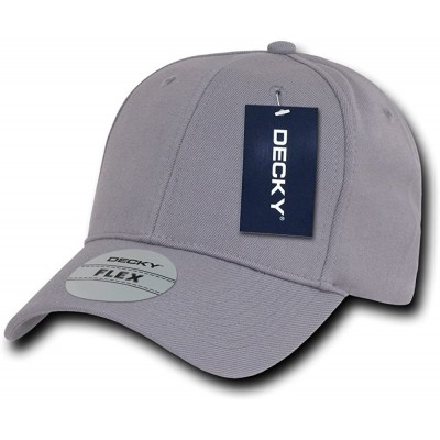 Baseball Caps Fitall Flex Baseball Cap - Charcoal - C71199QD4OR $17.96