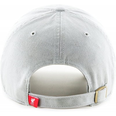 Baseball Caps Brand Relaxed Fit Cap - FC Liverpool Grey - CA12H4QWRRD $57.43