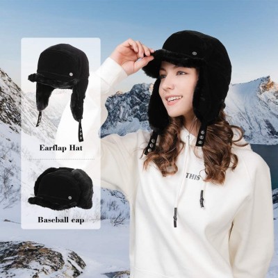 Baseball Caps Winter Newsboy Cap for Women Ladies Conductor Paperboy Visor Flat Gatsby Berets Hat 55-61 cm - 99723-black - CC...