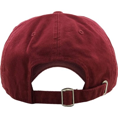 Baseball Caps Dad Hat Adjustable Plain Cotton Cap Polo Style Low Profile Baseball Caps Unstructured - Burgundy - C012FOW5NN9 ...