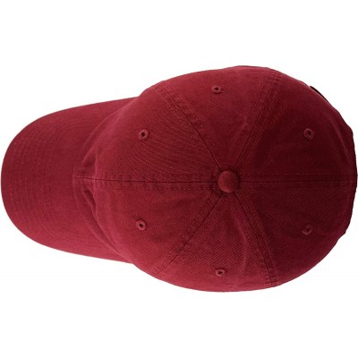 Baseball Caps Dad Hat Adjustable Plain Cotton Cap Polo Style Low Profile Baseball Caps Unstructured - Burgundy - C012FOW5NN9 ...