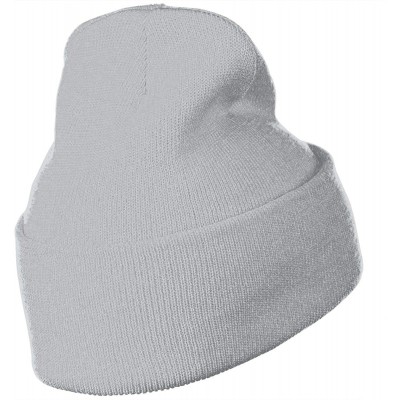 Skullies & Beanies Mens & Womens CKY Skull Beanie Hats Winter Knitted Caps Soft Warm Ski Hat Black - Gray - CJ18ZDOT2RT $16.19