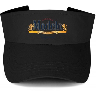 Visors Sports Visor Hats Michelob-Ultra- Men Women Sport Sun Visor One Size Adjustable Cap - Black-13 - CG18WHRCG0E $12.92