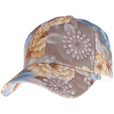 Baseball Caps 2019 Baseball Hat New Women Embroidered Baseball Cap Summer Style Lady Fashion Hats - A Coffee - CZ18S627OSN $1...