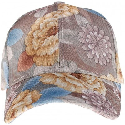 Baseball Caps 2019 Baseball Hat New Women Embroidered Baseball Cap Summer Style Lady Fashion Hats - A Coffee - CZ18S627OSN $1...