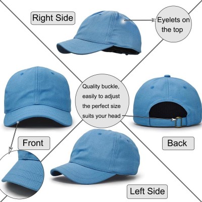 Baseball Caps Croogo Short Bill Brim Dad Cap Unisex Classic Baseball Hat Anti Sweat Sunscreen Trucker Cap Hat - M-rd02-sky Bl...