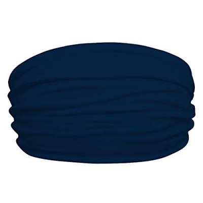 Headbands Ultimate Sports Sweat Wicking Headband (Navy) - Navy - CH18ZCMAS22 $8.05