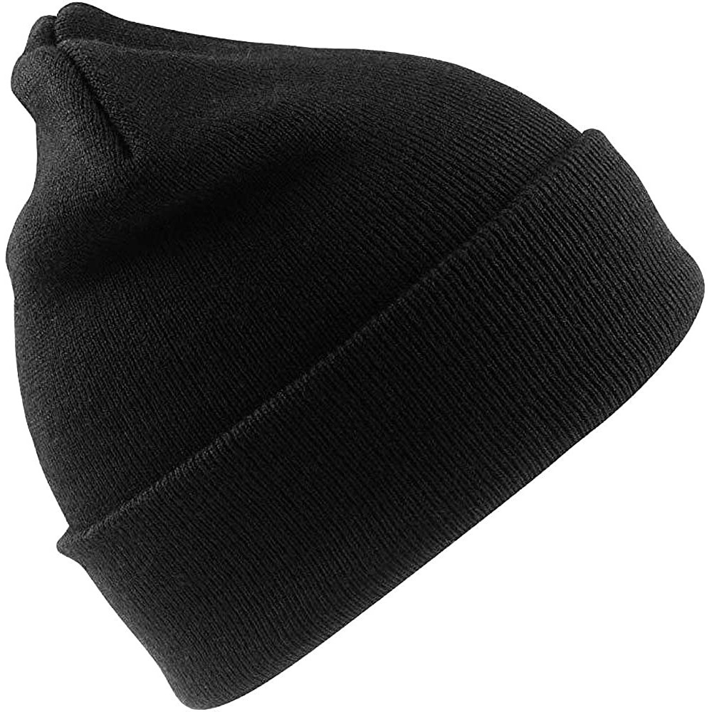 Skullies & Beanies Woolly Thermal Ski/Winter Hat with 3M Thinsulate Insulation (One Size) (Black) - C811C70EV2B $12.09