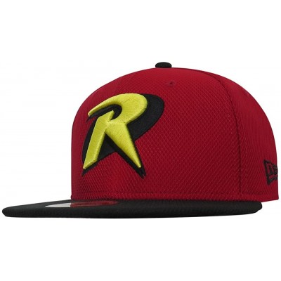 Sun Hats Robin Symbol Red 59Fifty Cap - CE180QC3UDS $39.46