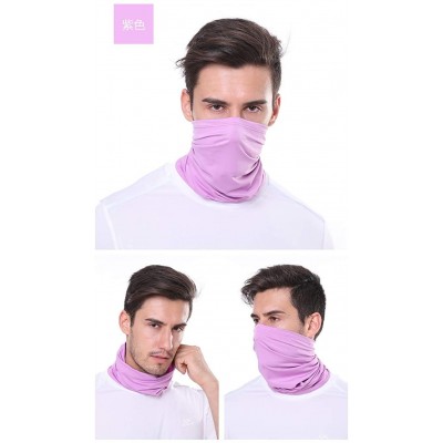 Balaclavas 5pcs Cycling Scarf Protection Balaclava - Multicolored4 - CJ197ZGX8XA $16.60