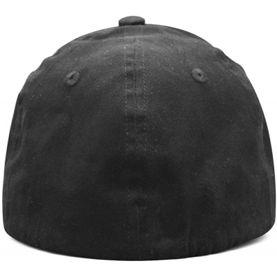 Baseball Caps Trendy Hat Cotton Mens Women Dad-Hat - Black-107 - C918A8G59W5 $16.05