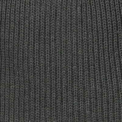 Skullies & Beanies Eco Cotton Ribbed XL Classic Beanie - Charcoal - CI115EH799L $18.57