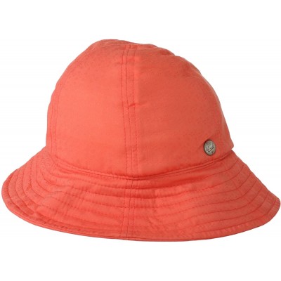 Bucket Hats Women's Pattie Hat - Coral - CT110BNQ2UF $50.02