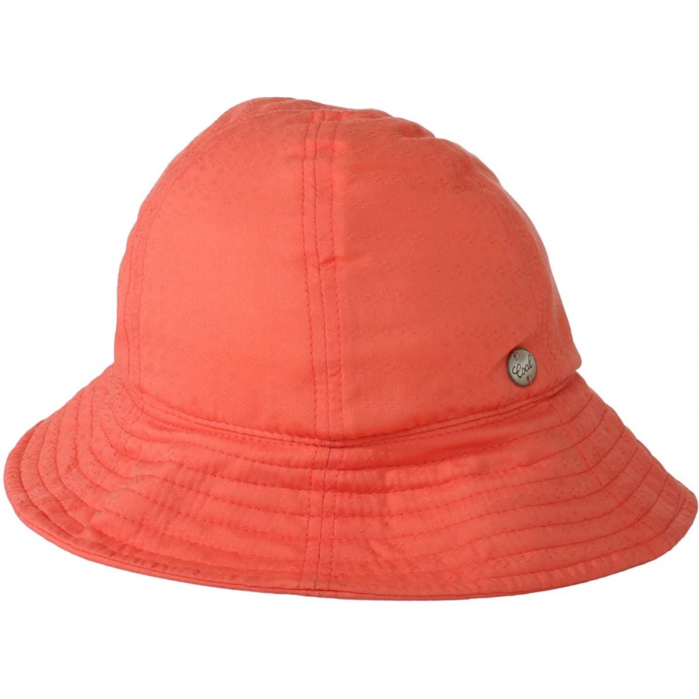 Bucket Hats Women's Pattie Hat - Coral - CT110BNQ2UF $19.06