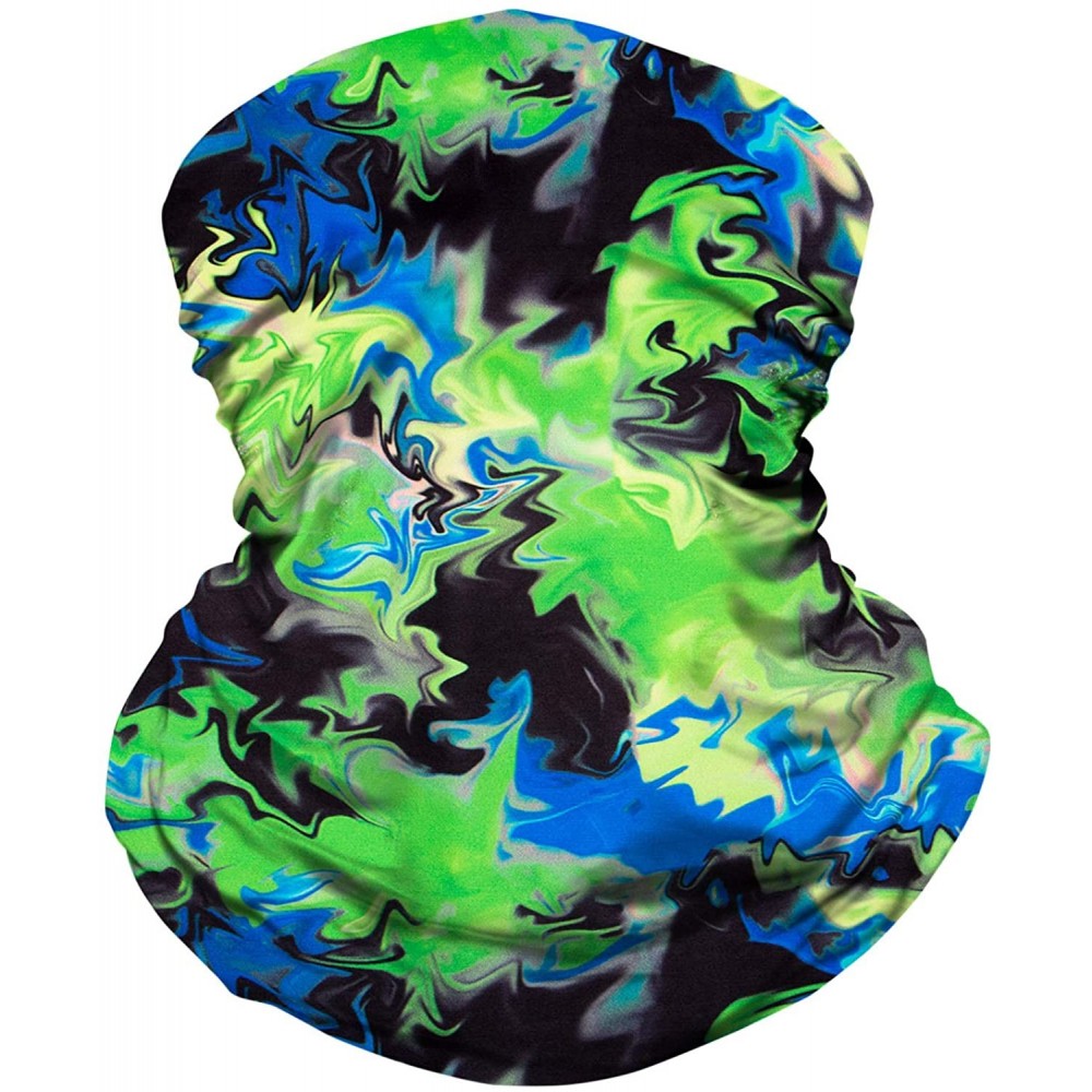 Balaclavas Seamless Rave Face Cover Bandana-Neck Gaiter Tube Headwear Motorcycle Face Scarf - A_multicoloured-2 - CH198NAS5RM...