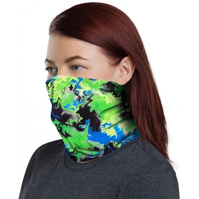 Balaclavas Seamless Rave Face Cover Bandana-Neck Gaiter Tube Headwear Motorcycle Face Scarf - A_multicoloured-2 - CH198NAS5RM...