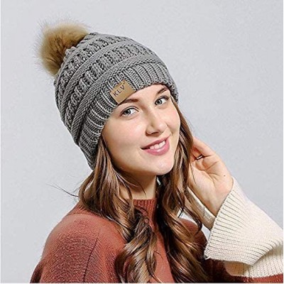 Baseball Caps Unisex Stretch Outdoor Beanies - B-women Gray - C619247EDMO $17.29