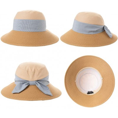 Newsboy Caps Womens UPF50+ Linen/Cotton Summer Sunhat Bucket Packable Hats w/Chin Cord - 00772_kaiki - CS18UY6IHI0 $21.07