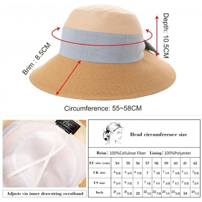 Newsboy Caps Womens UPF50+ Linen/Cotton Summer Sunhat Bucket Packable Hats w/Chin Cord - 00772_kaiki - CS18UY6IHI0 $21.07