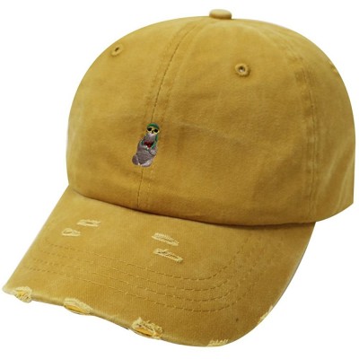 Baseball Caps Sloth Cotton Baseball Dad Caps - Qv440 Vintage Gold - CJ18EOL6GTW $14.34