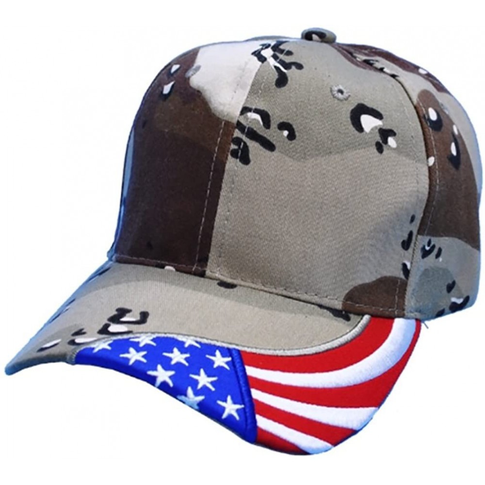 Baseball Caps American Flag Bill Baseball Cap Twill Cotton Dad Hat Low Profile Military Cap Special Force Tactical Cap - C218...