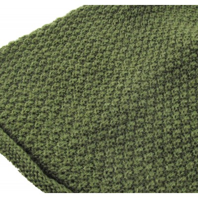 Skullies & Beanies Men Women Knit Winter Warmers Hat Daily Slouchy Hats Beanie Skull Cap - 5.08) Lightweight Baggy Olive - CG...